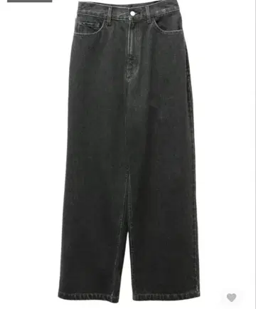 블랙 와이드 팬츠 하이웨스트