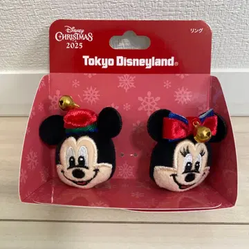 미키 미니 디즈니 크리스마스 2025 반지 2개 세트