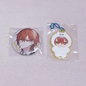 18TRIP 에이트리 니시조노 렌가 B's-LOG 캔뱃지 비즈로그