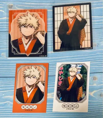 바쿠고 카츠키 히로아카 트레이딩 비주얼 카드 나의 히어로 아카데미아