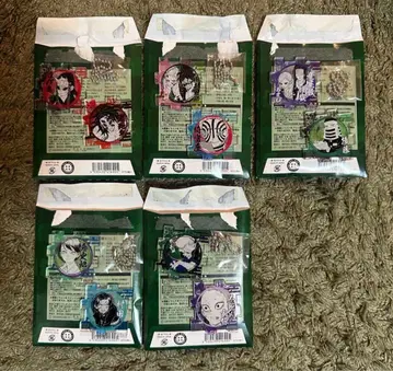 귀멸의 칼날 이어지는 아크릴 퍼즐 세트