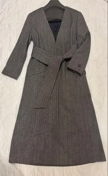 TAE ASHIDA/타에 아시다 벨티드 코트