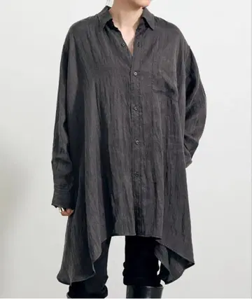 라빠르망 [ R13/알써틴 ] DRAPED FRONT SHIRT