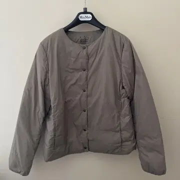 MUJI 무인양품 경량 다운 노카라 자켓 (정전기 방지 안감) M