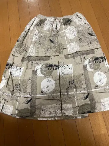 마블슈드 동물 쌔근쌔근 잠옷 스커트