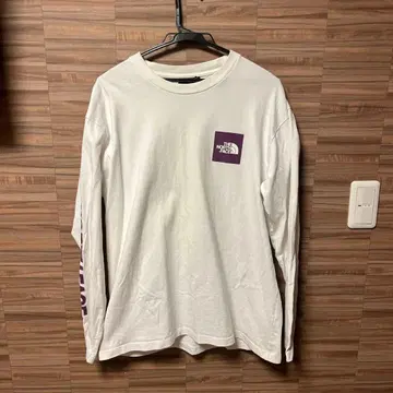 THE NORTH FACE 긴팔 티셔츠 화이트