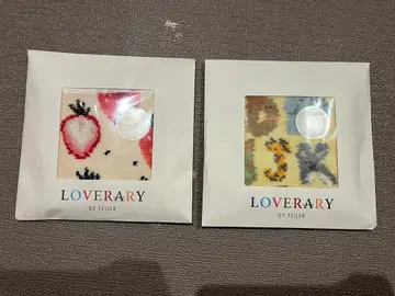 [ 새상품 ] LOVERARY 손수건 2개 세트