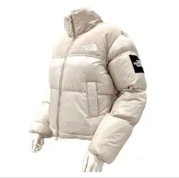 [ 한국 한정판 ] THE NORTH FACE 화이트 눕시 자켓 S