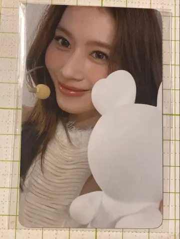 TWICE 실리콘 라이트 트레이딩 카드 사나