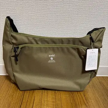 anello 숄더백 올리브 그린