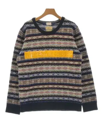 준야 와타나베 맨 니트 스웨터 남성용