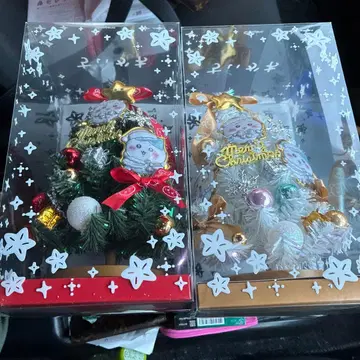 [ 2종 세트 ] 치이카와 (먼작귀) 크리스마스 트리