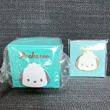 산리오 포차코 스태킹 체스트 스퀘어 메모 페이스 소품함