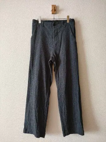 02233-0017 코튼 도비 와이드 트라우저