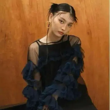 데코레이티브 튤 상의