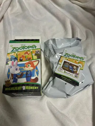 주토피아 하이라이트 모먼트 피규어 세트