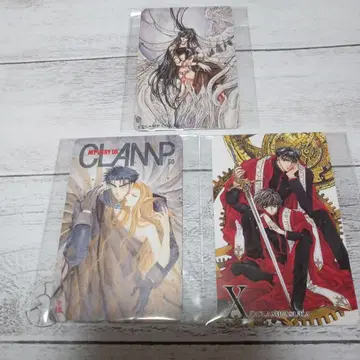 CLAMP X 성전 Wish 전화 카드 3장 세트