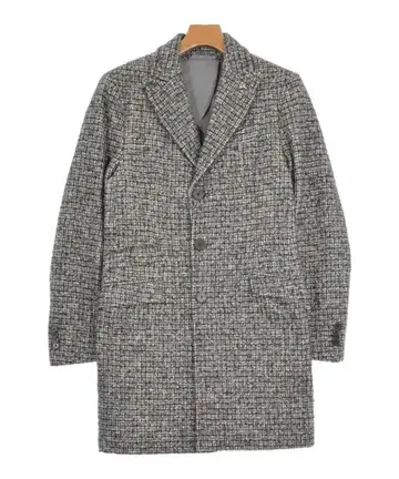 HEVO 체스터 코트 남성용