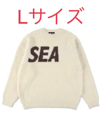 WIND AND SEA Shaggy SEA Knit Sweater I L