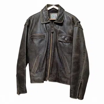 가죽 자켓 브라운 드리즐러 자켓 라이더스 스윙탑
