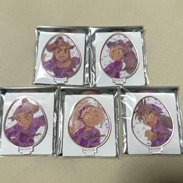 닌타마 란타로 프리즘 패턴 아크릴 스탠드 4학년 세트