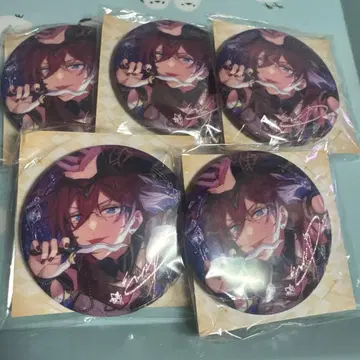 앙스타 중국 모집 캔뱃지 개화 후 사에구사 이바라 5개 세트