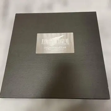 FINAL FANTASY VII 오리지널 사운드 트랙 최초 한정 BOX