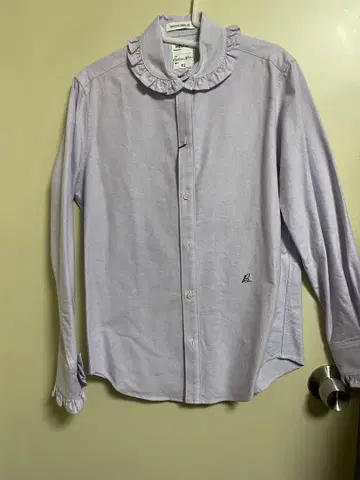 MADISONBLUE 연보라 프릴 셔츠 사이즈 02