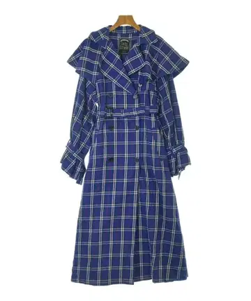 캔디 스트리퍼 트렌치코트 여성용