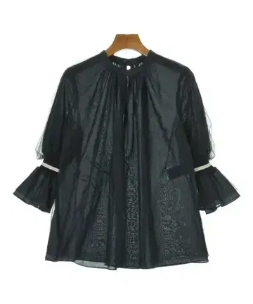 LANVIN en bleu 블라우스 여성용