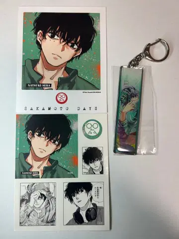 포토 카드 & 스티커 메탈 키링 컬렉션 [세바 나츠키]