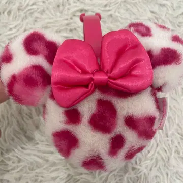 도쿄 디즈니 리조트 핑크 레오파드 무늬