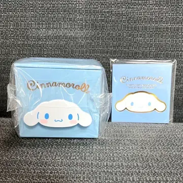 산리오 시나모롤 스태킹 체스트 스퀘어 메모 페이스 소품함