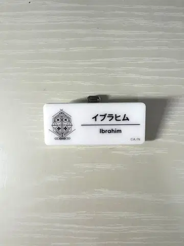 니지산 이브라힘 네임 배지 니지 페스티벌 2025