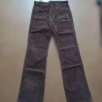 OHNET 코듀로이 부시 팬츠 브라운