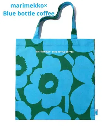 마리메꼬 x 블루보틀카페 콜라보 토트 미사용품