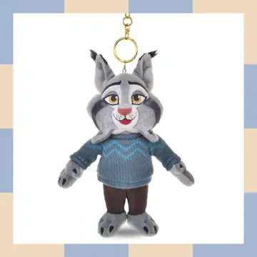 파우버트 봉제 인형 키체인 Disney ZOOTOPIA2