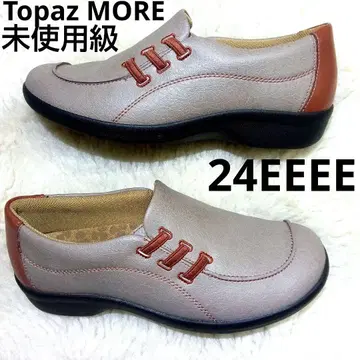 미사용급 Topaz MORE 토파즈 베이지 24cm EEEE