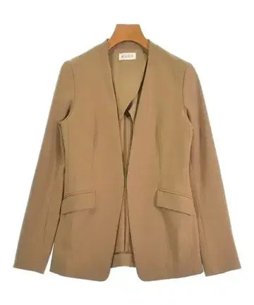 PLST 노카라 자켓 여성용