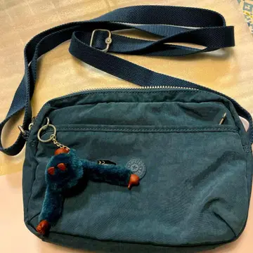 Kipling 다크 블루 숄더백