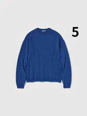 AURALEE 25AW 베이비 캐시미어 니트 P/O 5