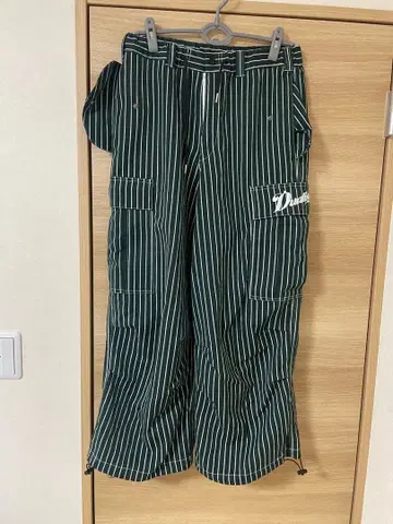 듀아리즘 팬츠 카고 팬츠 그린 OS