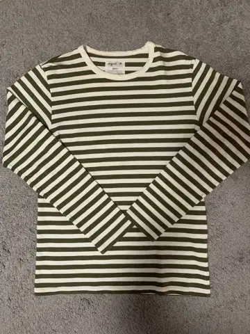 agnes b ADAM ET ROPE 보더 T셔츠