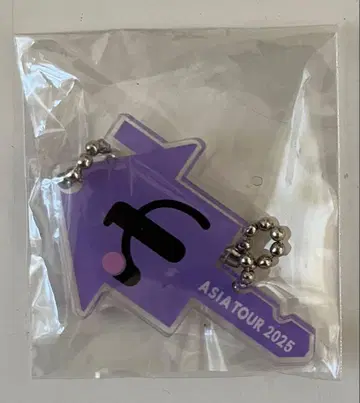 유리 유린치 한정판 온라인 복권 열쇠 키링 보라색 아시아 투어