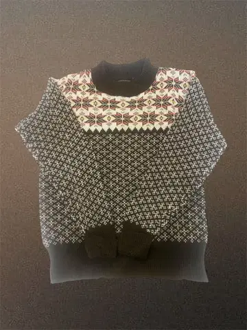 Gina De Roma Knits 노르딕 무늬 스웨터