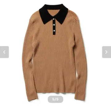 cccmalie 시마리 캐시미어 바이컬러 니트 니트 카멜