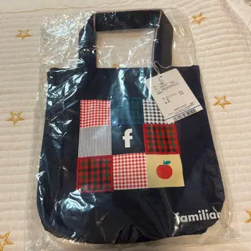 파밀리아 토트백 네이비