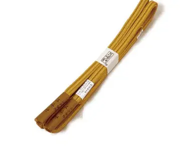 고시마 히모 오비지메 머스타드 카라시색