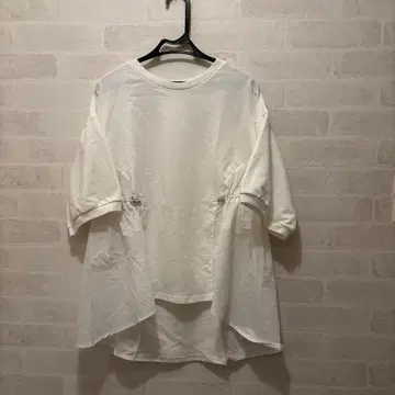 [ SHIPS ] Colors 화이트 반팔 셔츠