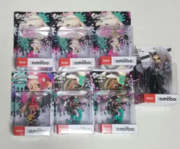 amiibo 스프라툰 타코걸 이이다 히메 세피로스 스매시브라더스